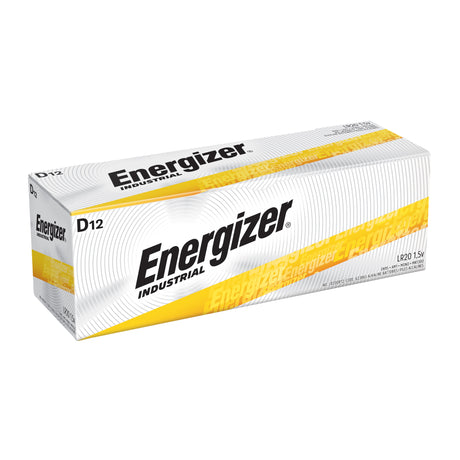 Alkaline Industrial Batteries, D, 1.5 V
