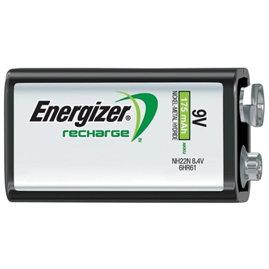 Rechargeable NiMH Batteries, 9 V