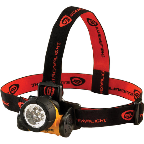 Septor® Headlamp Flashlight, LED, 120 Lumens, 3.5 Hrs. Run Time, AAA Batteries