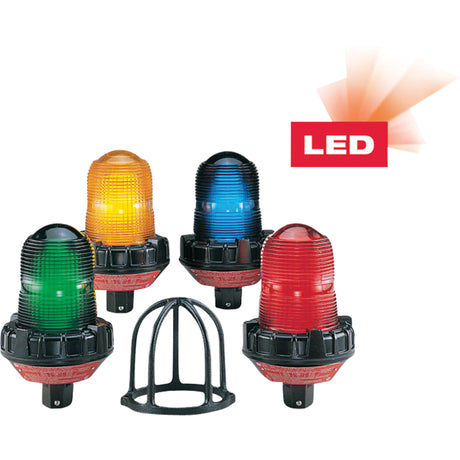 LED Hazardous Location Warning Lights With XLT™ Technology, Flashing, Blue
