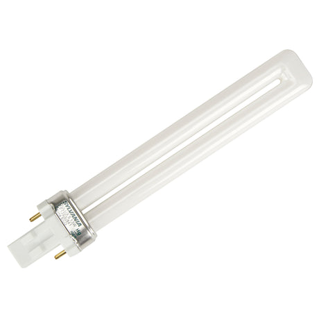 Dulux® Compact Fluorescent, 800, 13 W, 4100 K, GX23 Base, 12000 hrs.