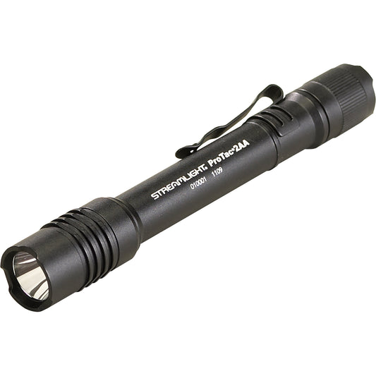 ProTac® 2AA Professional Tactical Flashlight, LED, 250 Lumens, AA Batteries