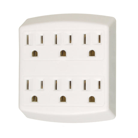 Adaptors, 6 Outlet(s), 15 Amps, 1875 W, 125