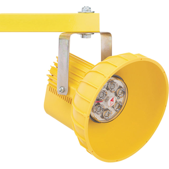 Loading Dock Lights, 24" Arm, 18 W, LED Lamp, Polycarbonate
