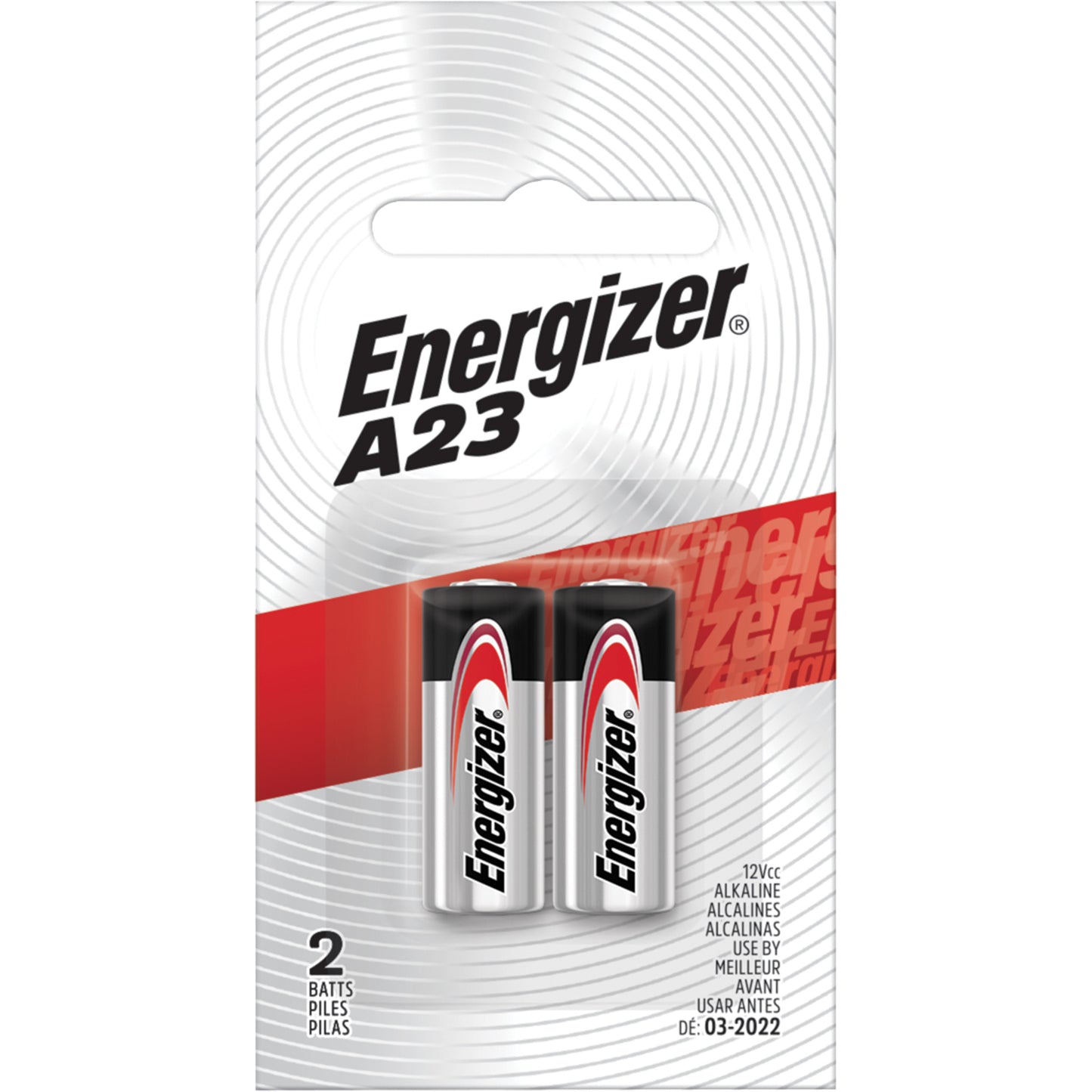 Miniature Alkaline Battery, A23, 12 V