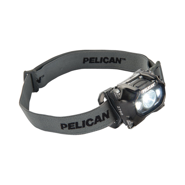 2760 Headlamp, LED, 204 Lumens, 2 Hrs. Run Time, AAA Batteries