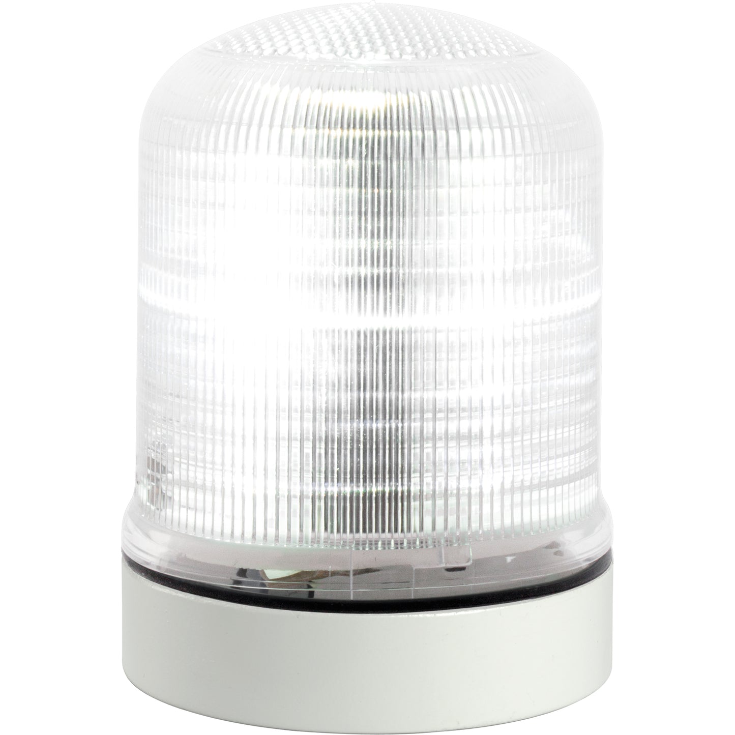 Streamline® Modular Multifunctional LED Beacons, Continuous/Flashing/Rotating, Clear