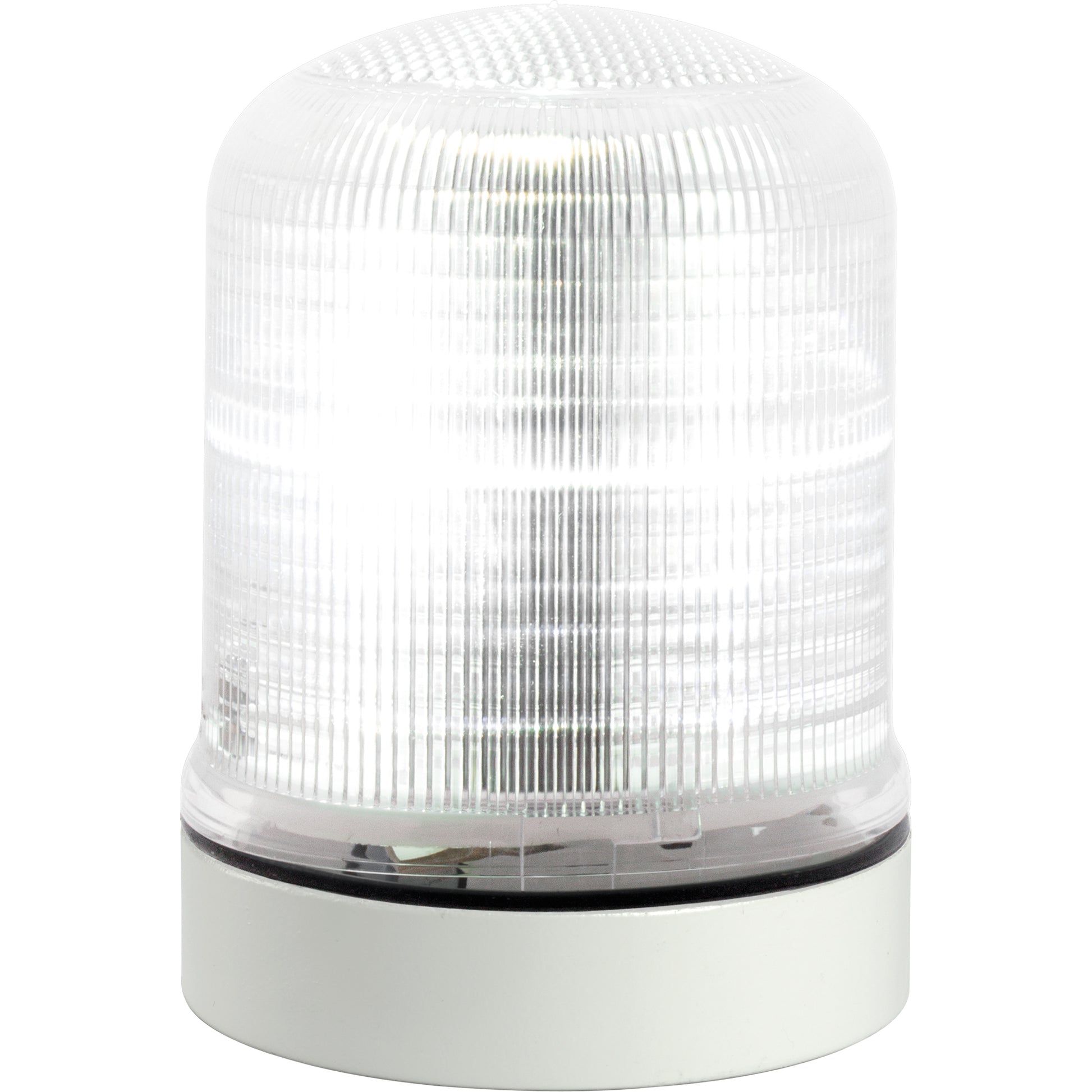 Streamline® Modular Multifunctional LED Beacons, Continuous/Flashing/Rotating, Clear