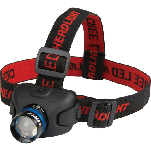 Aurora Tools Cree® Headlamp, LED, 120 Lumens, 6 Hrs. Run Time, AAA Batteries