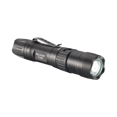 7100 Tactical Flashlight, LED, 695 Lumens, AA Batteries