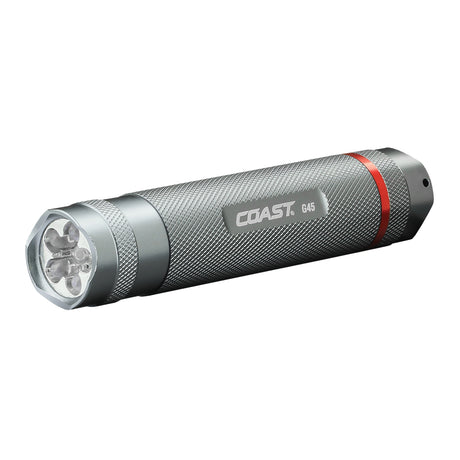 G45 Flashlight, LED, 385 Lumens, AAA Batteries