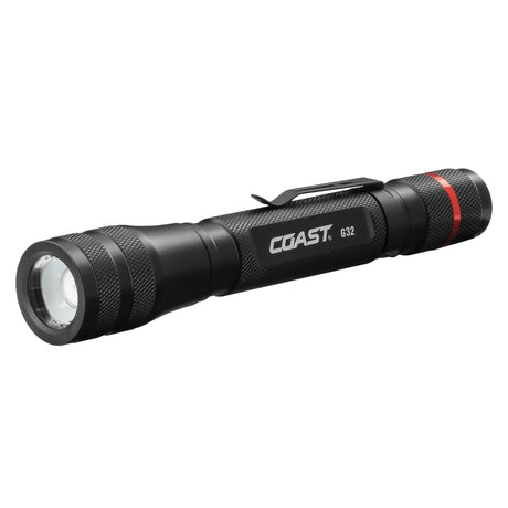 G32 Flashlight, LED, 456 Lumens, AA Batteries