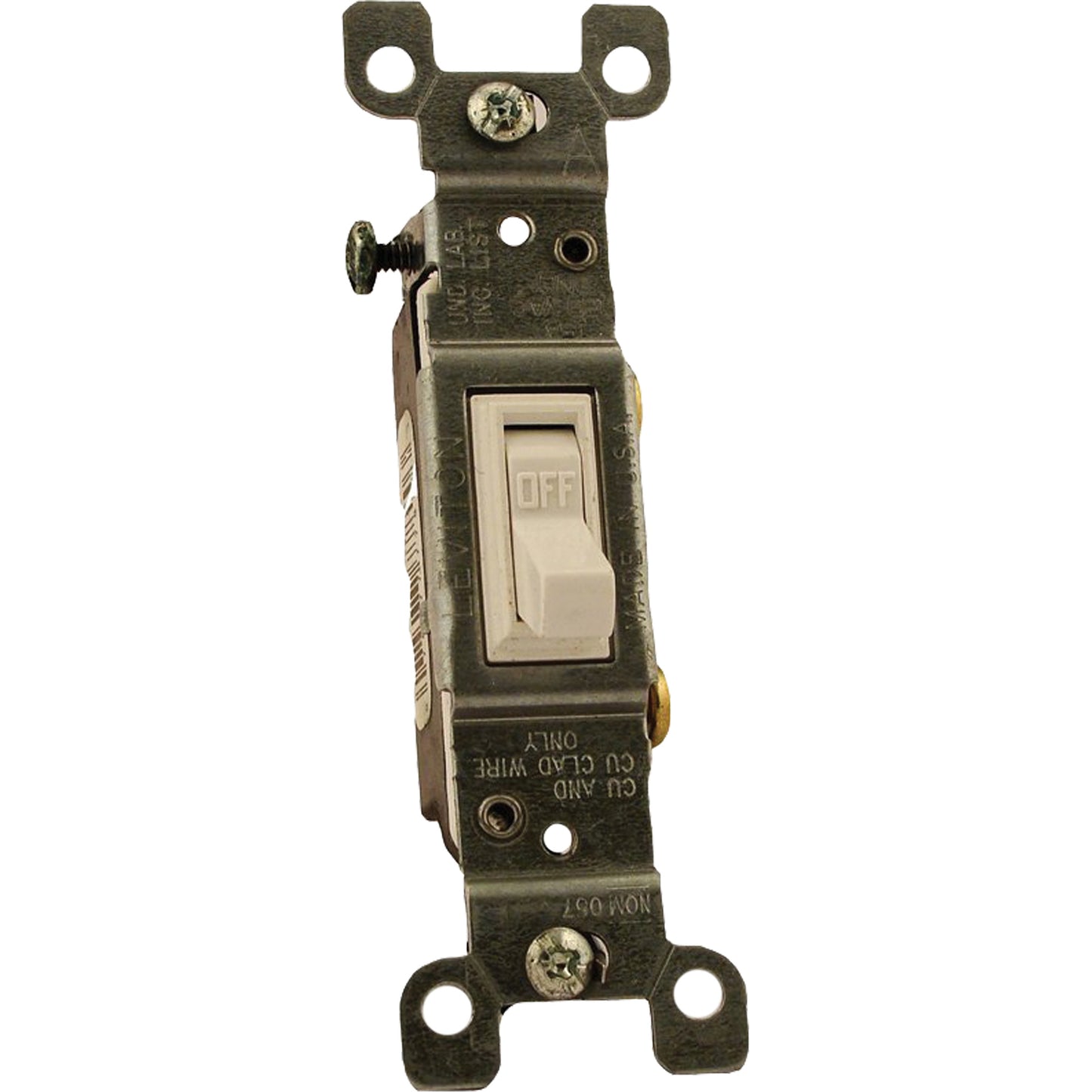 Single Pole On/Off Wall Switch