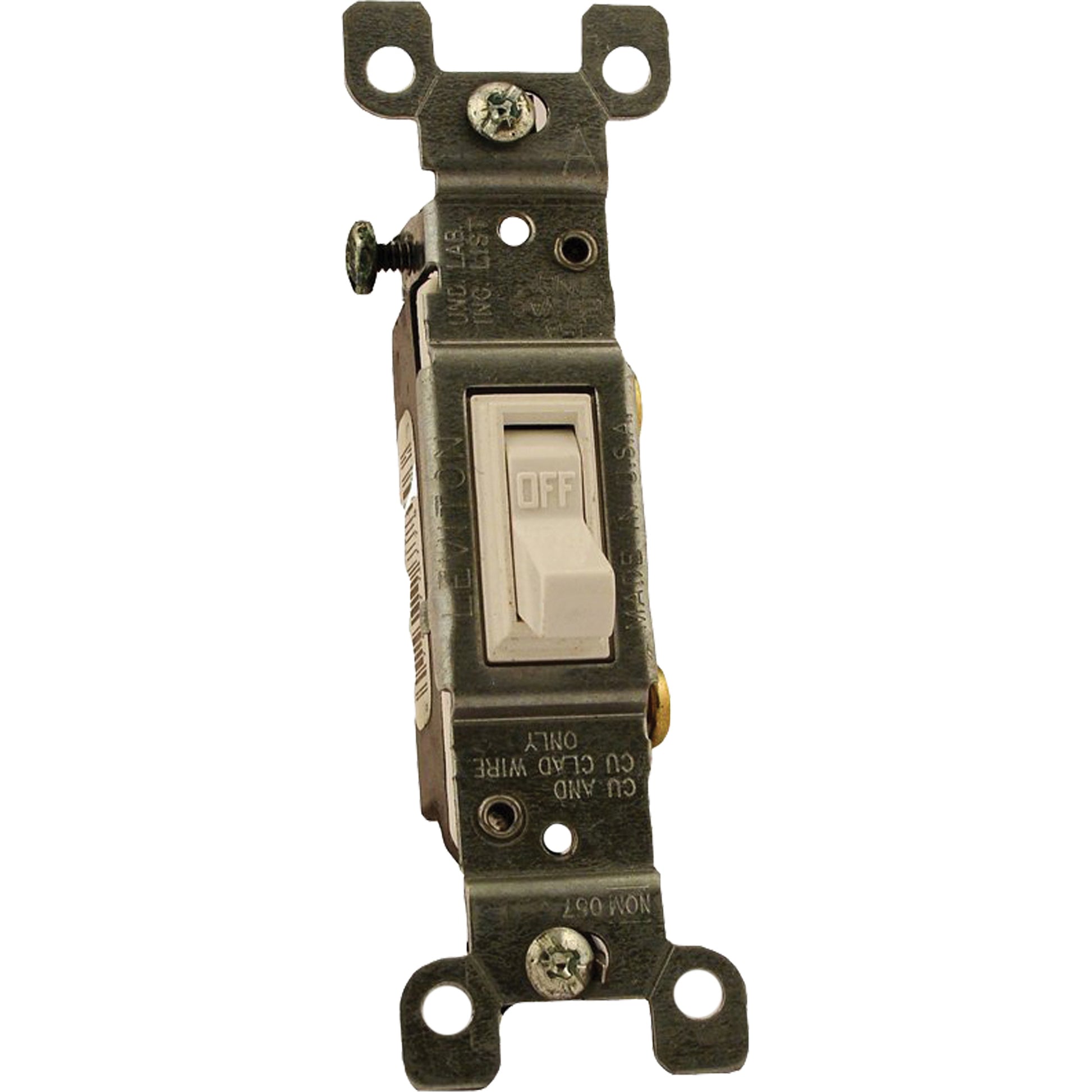 Single Pole On/Off Wall Switch