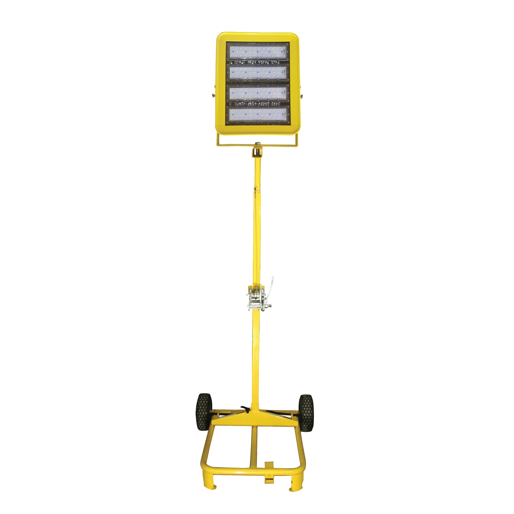 Single-Head Cart with Winch, LED, 200 W, 30000 Lumens, Aluminum Housing
