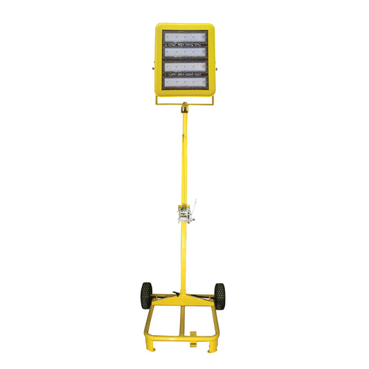 Single-Head Cart with Winch, LED, 200 W, 30000 Lumens, Aluminum Housing