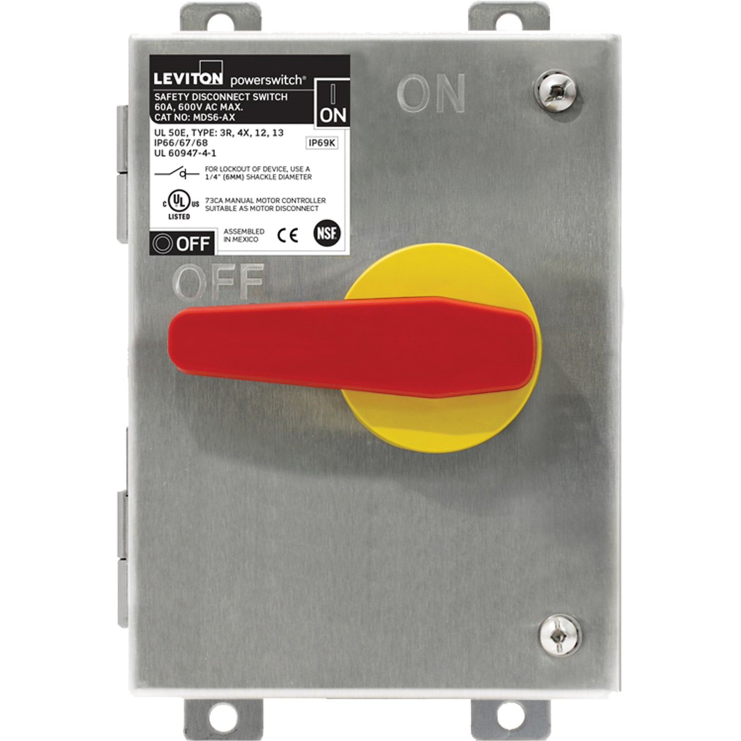 Stainless Steel Disconnect Switch