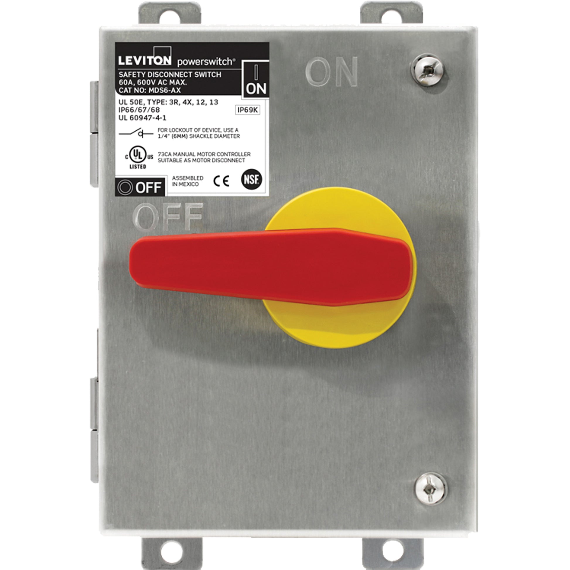Stainless Steel Disconnect Switch