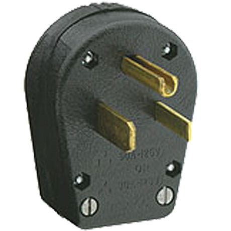 Dual Power Plug, Thermoplastic, 30 A/50 A, 250 V