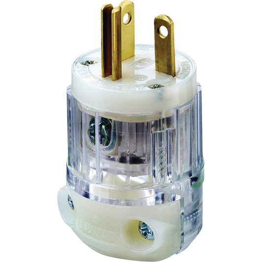 Hospital Grade Extension Plug, Nylon, 20 Amps, 125 V