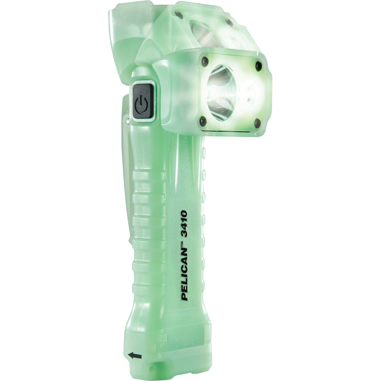 Right Angle Flashlight, LED, 653 Lumens, AA Batteries
