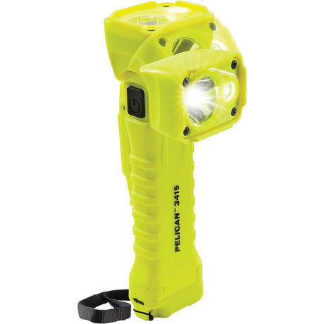 Right Angle Flashlight, LED, 336 Lumens, AA Batteries