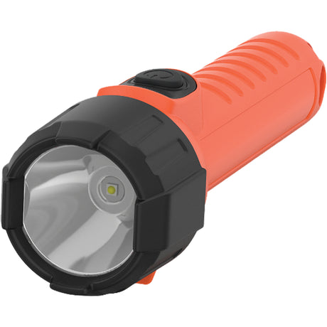 Intrinsically Safe® Handheld Flashlight, LED, 150 Lumens, D Batteries