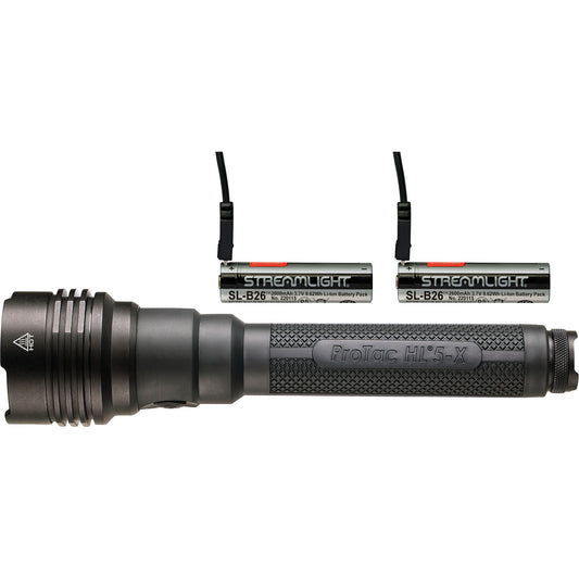 ProTac HL® 5-X USB Flashlight, LED, 3500 Lumens, Rechargeable/CR123A Batteries