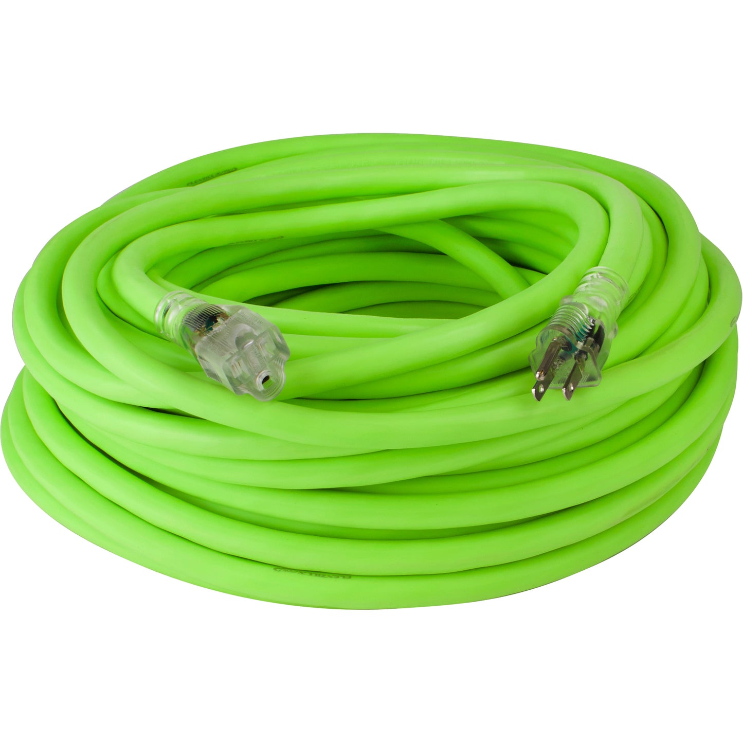 Flexzilla® Pro Industrial Extension Cord, All-Weather, SJTW, 10/3 AWG, 15 A, 100'