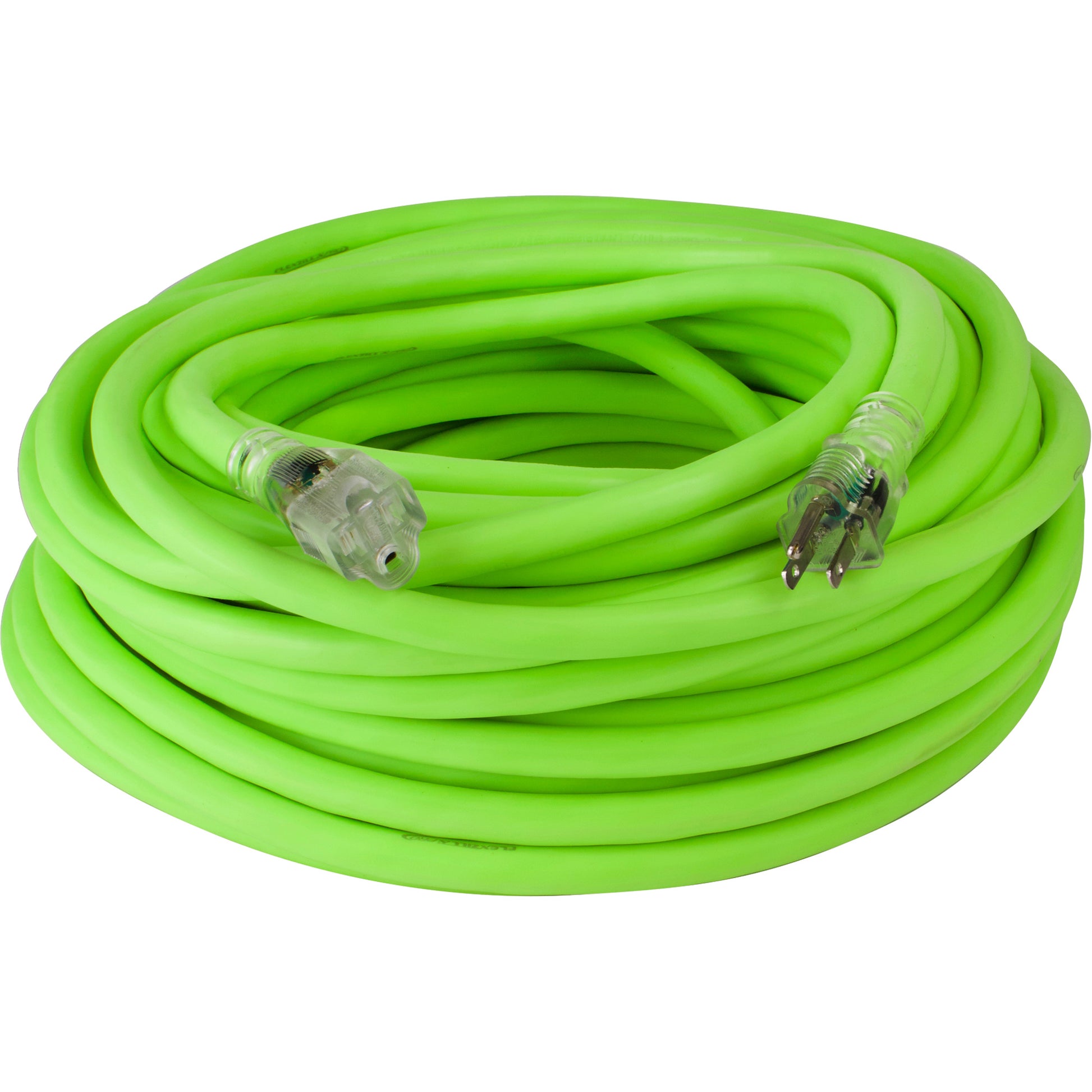 Flexzilla® Pro Industrial Extension Cord, All-Weather, SJTW, 10/3 AWG, 15 A, 100'