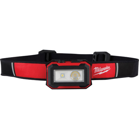 Magnetic Headlamp & Task Light, LED, 450 Lumens, 2.5 Hrs. Run Time, Rechargeable Batteries