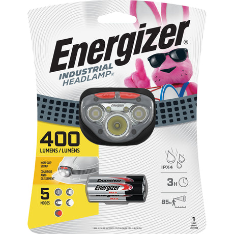 Vision HD+ Focus Headlight, LED, 400 Lumens, 3 Hrs. Run Time, AAA Batteries
