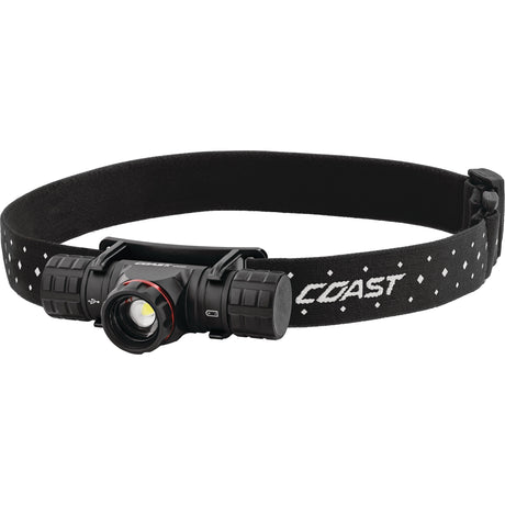 XPH30R Headlamp, LED, 1000 Lumens, 41 Hrs. Run Time, Rechargeable/CR123 Batteries
