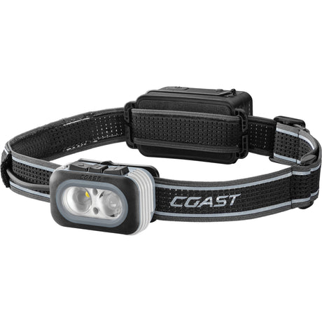 RL20RB Tri-Colour Headlamp, LED, 1000 Lumens, 16 Hrs. Run Time, Rechargeable Batteries