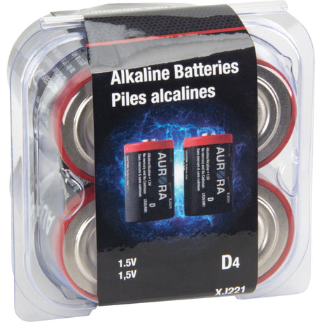 Industrial Alkaline Batteries, D, 1.5 V