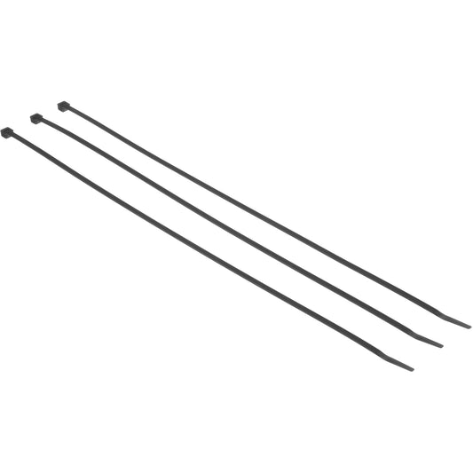 Steel Barb Cable Tie, 8" Long, 50 lbs. Tensile Strength, Black