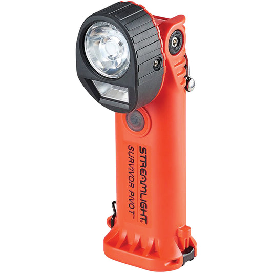 Survivor Pivot® Magnetic Flashlight with Battery Carrier, LED, 325 Lumens, Rechargeable Batteries