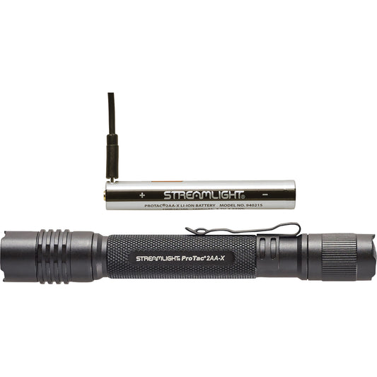 Protac® USB Flashlight, LED, 550 Lumens, Rechargeable Batteries
