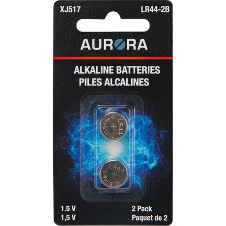 LR44 Alkaline Batteries, 1.5 V