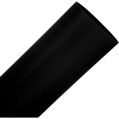Black Heat Shrink Tubing, Thin Wall, 100', 0.75" (19.05 mm) - 1.5" (38.1 mm)