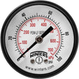 Economy Pressure Gauge, 2" , 0 - 100 psi, Back Mount, Analogue