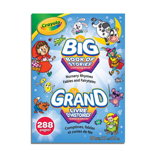 Crayola Big Book of Stories Colouring Book, 288 Pages (Case of 6)
