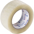 Box Sealing Tape, Hot Melt Adhesive, 1.6 mils, 50 mm (2") x 132 m (433')