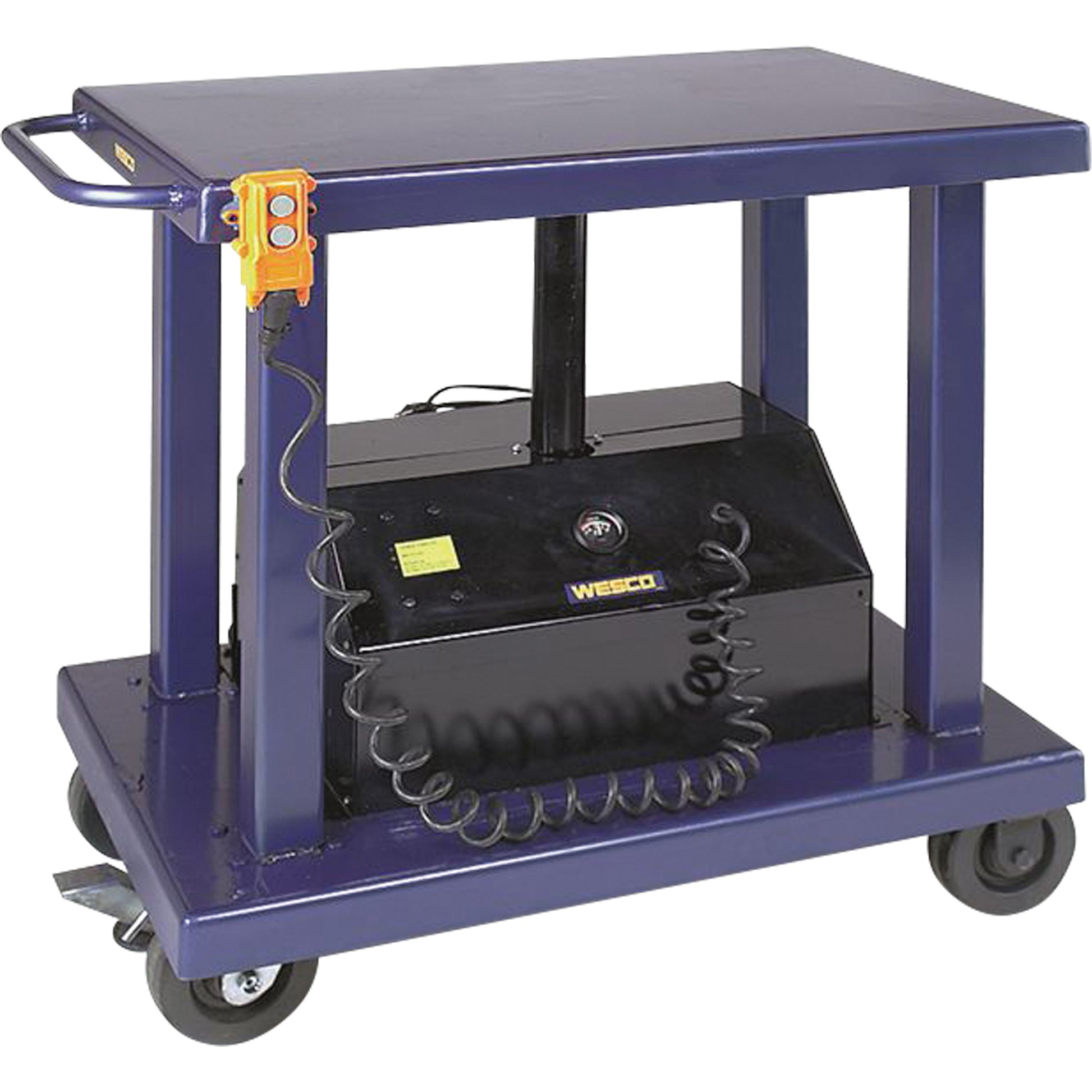 Hydraulic Lift Table, Steel, 24" W x 36" L, 2000 lbs. Capacity